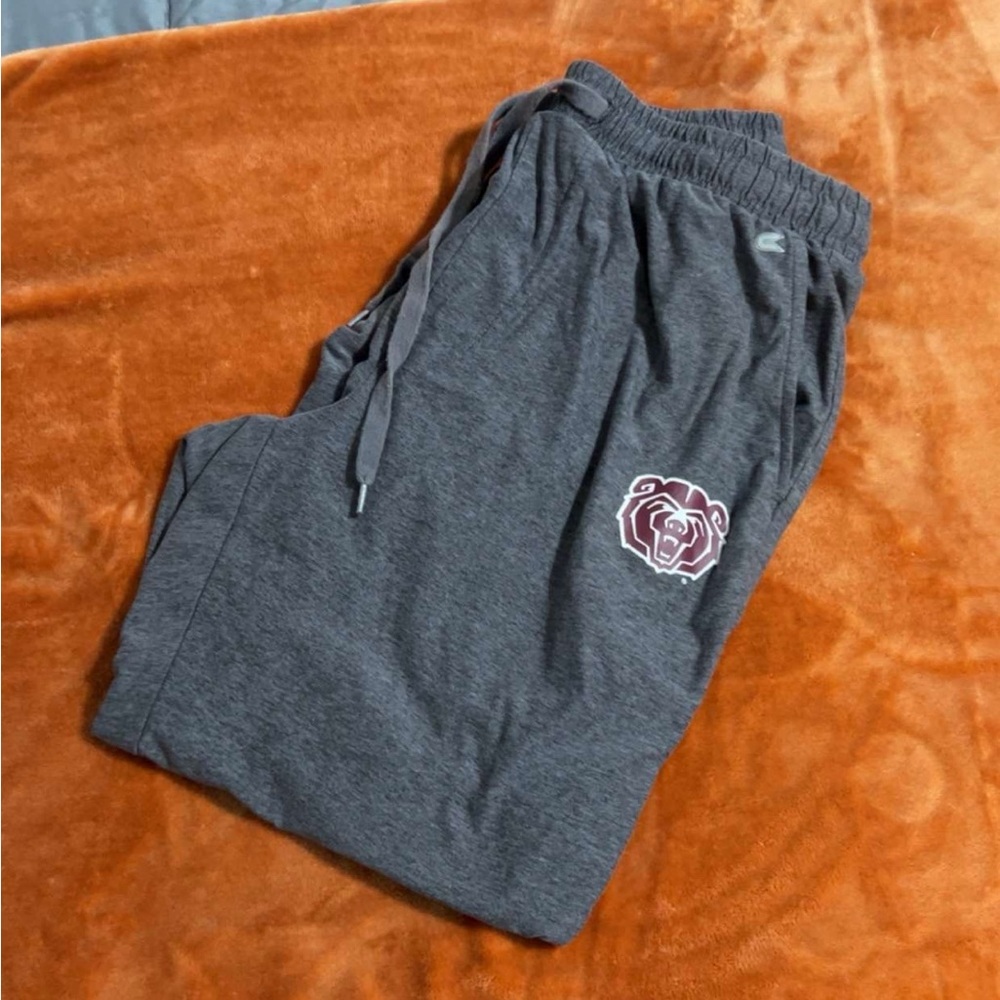 Gray Joggers with Logo